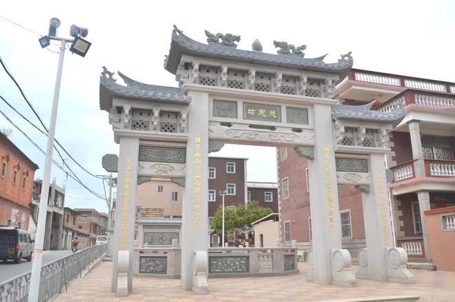 石雕牌楼农村牌坊的建筑艺术(图1)