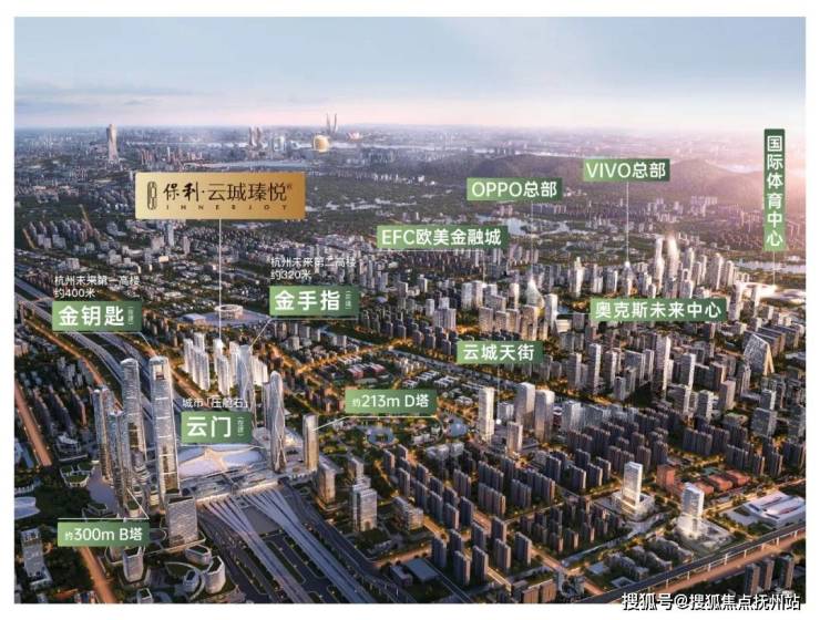 保利云珹瑧悦府-杭州(保利云珹瑧悦府)价格-户型-评价+位置+小区环境怎么样？(图4)