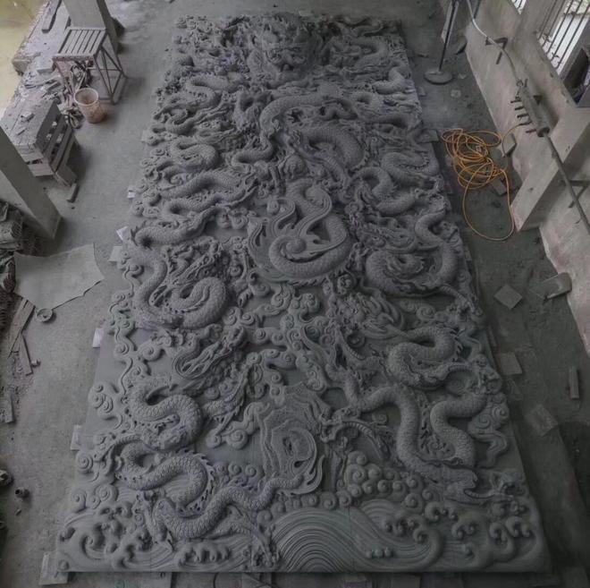 惠安石雕浮雕壁画雕刻在石头上的故事(图1)