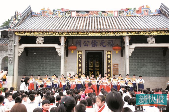 广州花都区民俗美书香浓老祠堂活出新风华(图3)