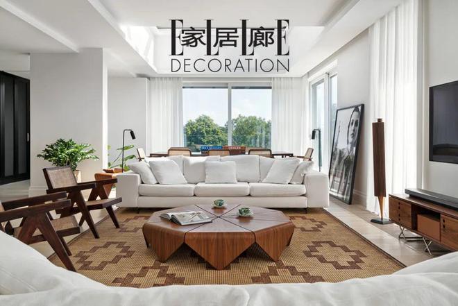 推开这间顶层公寓的门大脑一秒进入“公园20分钟”的放松状态(图2)