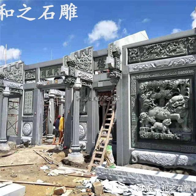 石材浮雕在寺庙祠堂都用在哪些地方(图1)