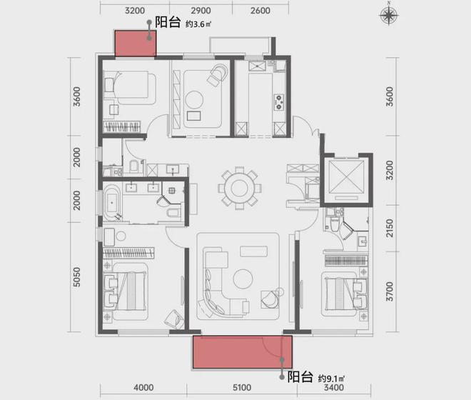 北京城建·玺院售楼处电话宸知筑二期-玺院售楼处南北双空中花园(图11)