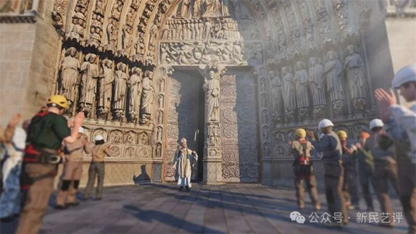 九游体育网站：新民艺评丨朱光：从《永恒的巴黎圣母院》看文化大IP、社会热议题——今年是沉浸式VR展爆发元年诸多展哪家强？(图4)