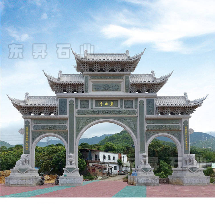 石雕牌坊上的图案有哪些含义呢(图2)