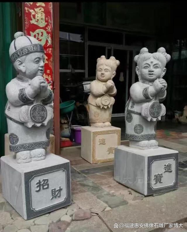 石材选择与处理：石雕金童玉女的基础（多图欣赏）(图1)
