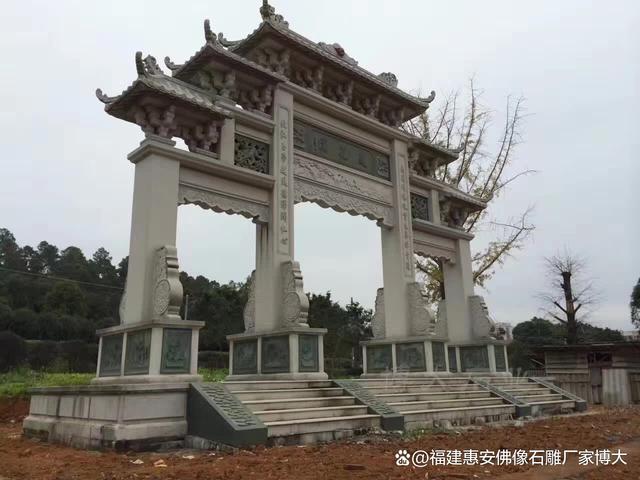 石雕牌坊的日常保养与维护指南（多图欣赏）(图5)
