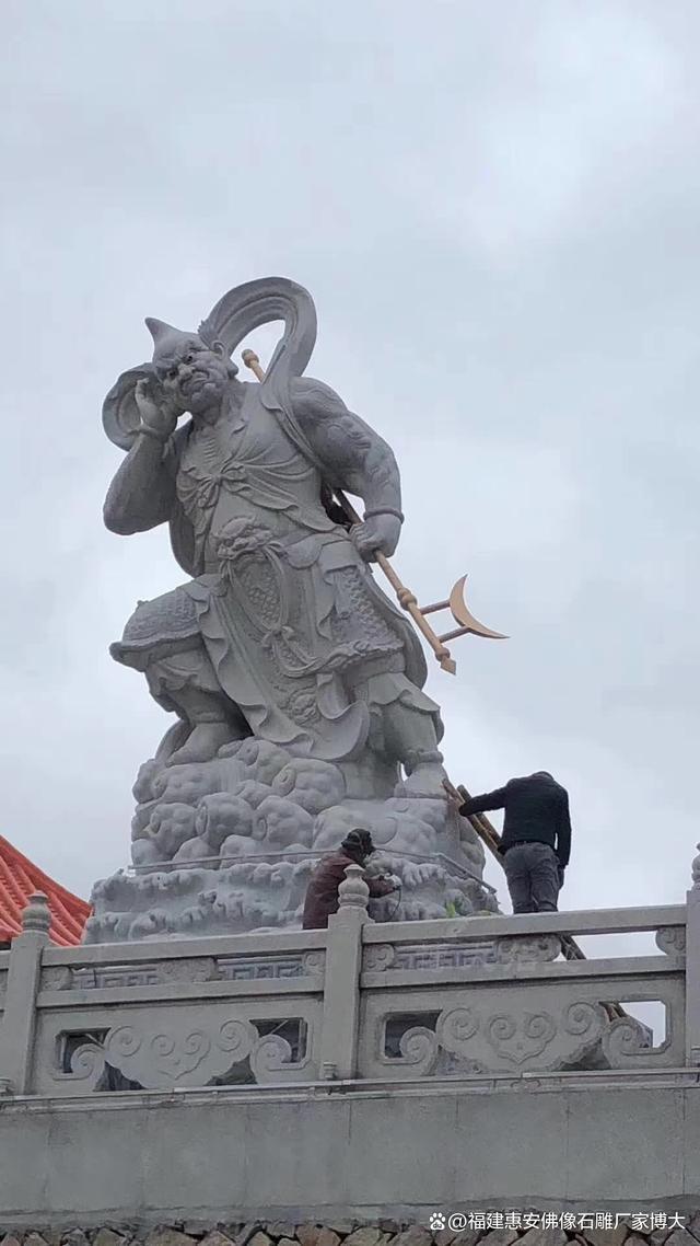 海神妈祖石雕的雕刻难点与解决方案（多图欣赏）(图3)