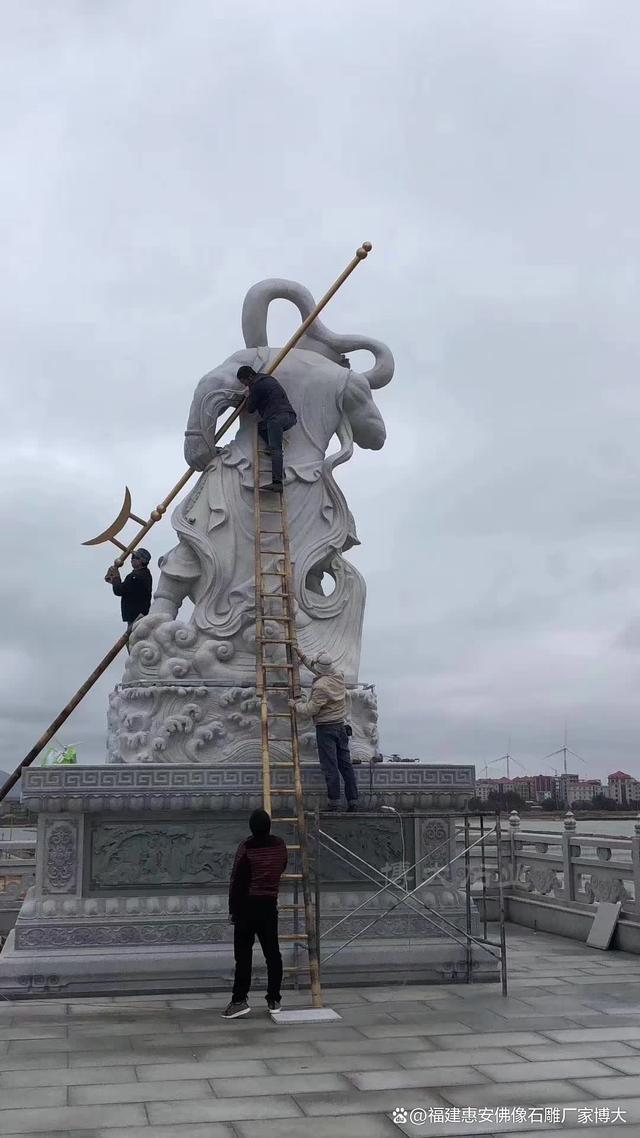 海神妈祖石雕的雕刻难点与解决方案（多图欣赏）(图4)