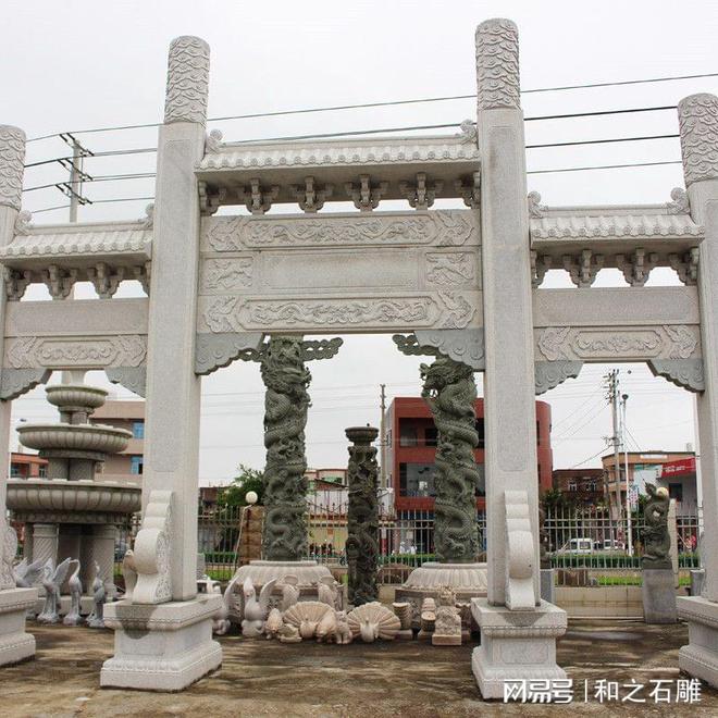 农村村口建立石雕牌坊的用处(图3)