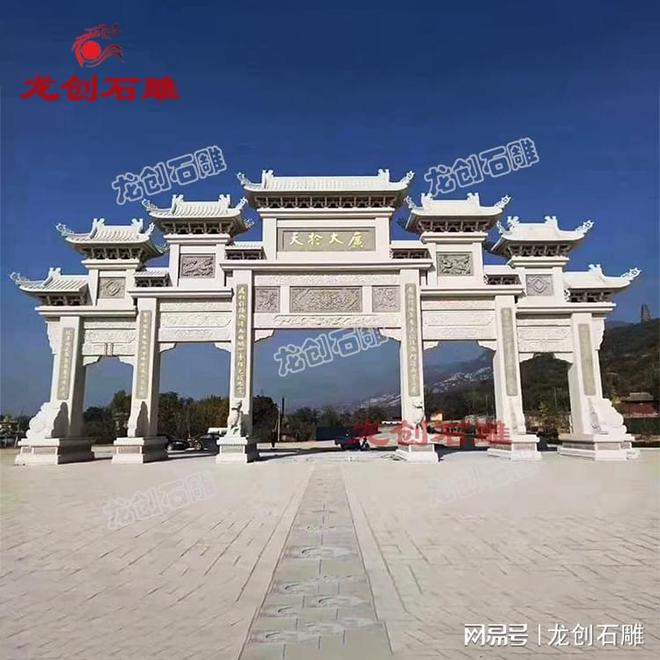 寺庙石雕牌坊的种类有哪些(图2)