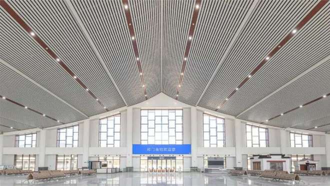 昌景黄高铁进入开通倒计时沿线站房彰显徽派建筑风格(图3)