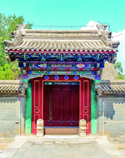 合院清幽门垂花——浅赏传统垂花门的装饰之美(图1)