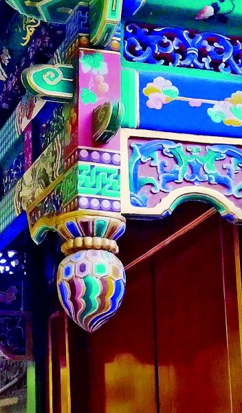 合院清幽门垂花——浅赏传统垂花门的装饰之美(图2)