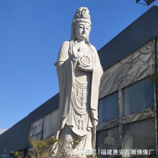石雕观音像用什么石材有什么讲究？(图1)