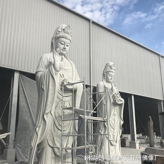 石雕观音像用什么石材有什么讲究？(图3)