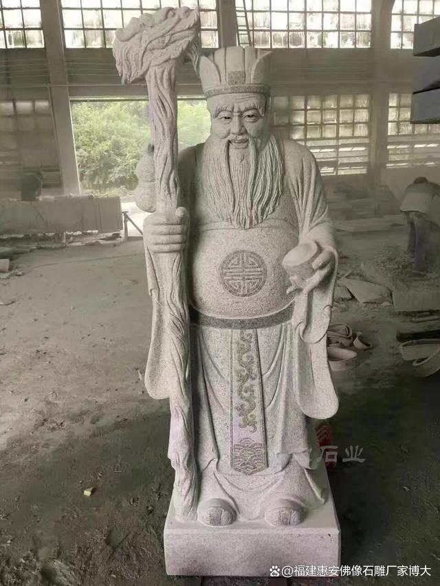 石雕土地公雕刻中的难点与突破（多图欣赏）(图2)