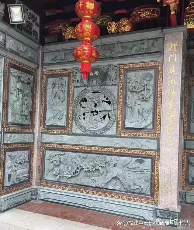 九游体育网站：花鸟共赏：石雕浮雕花鸟在古建中的视觉盛宴（多图欣赏）(图2)