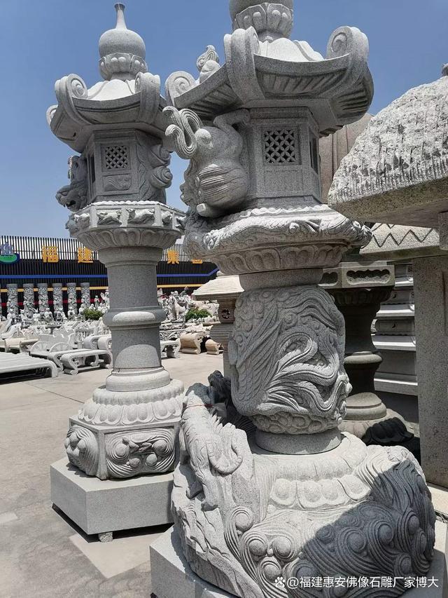 园林石雕灯笼：为自然景致增添一抹人文色彩（多图欣赏）(图3)