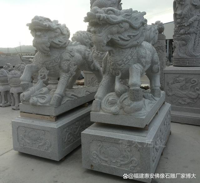 艺术品市场中的石雕麒麟：价值与地位（多图欣赏）(图4)