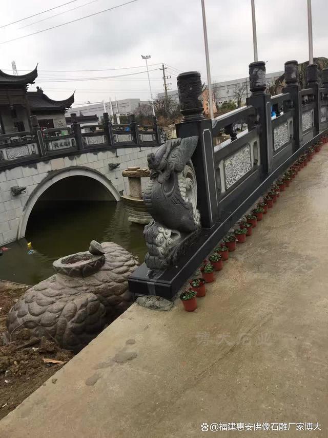 寺庙庭院石雕栏杆：营造静谧与禅意的空间（多图欣赏）(图5)