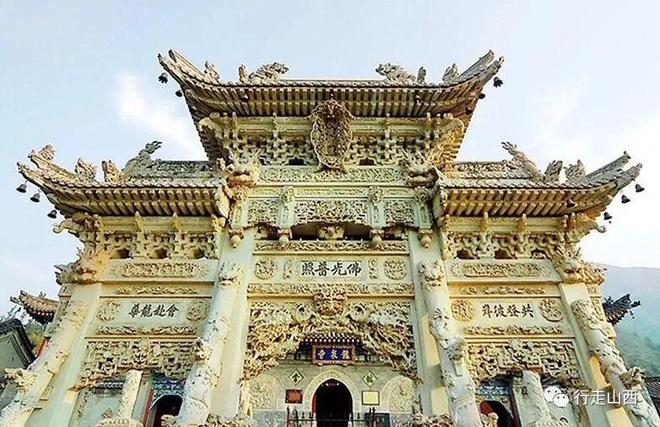 九游体育网站：五台山上有华夏最美最美石雕(图1)