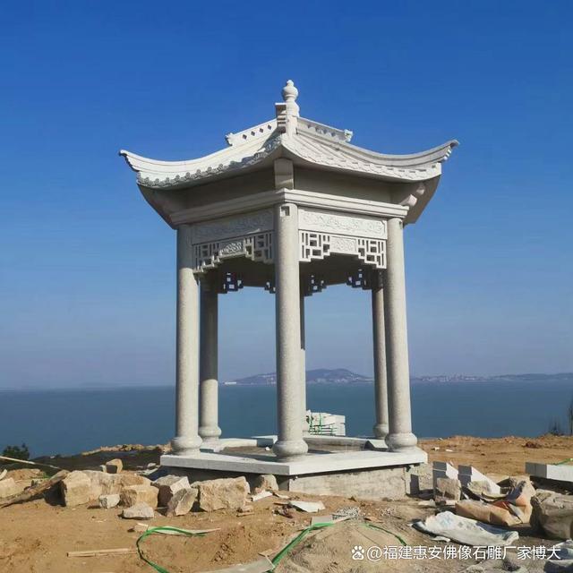 九游体育：石雕六角亭的信仰寓意与民俗应用（多图欣赏）（多图欣赏）(图4)