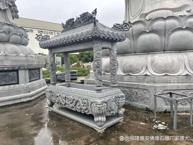 九游体育：创新材料与技术在石雕香炉制作中的应用（多图欣赏）(图3)