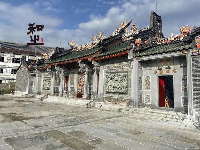 九游体育：广东祠堂精美典雅的石雕浮雕墙欣赏(图1)