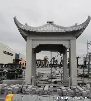 石雕六角亭的雕刻工艺与美学价值（多图欣赏）（多图欣赏）(图4)