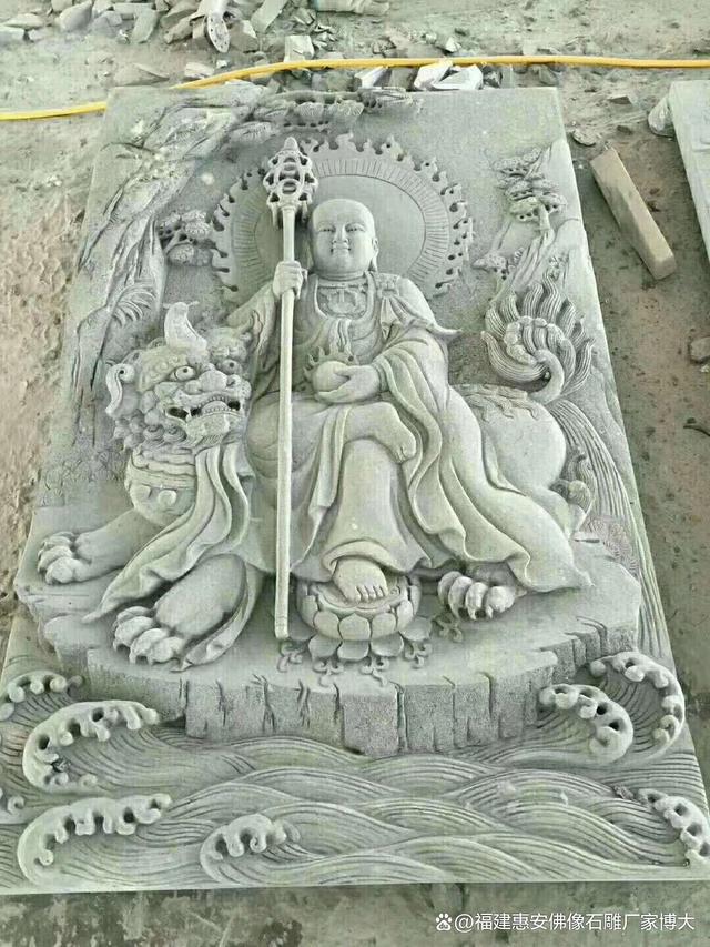 九游体育：寺庙石雕佛像神像的艺术特点与审美价值（多图欣赏）（多图欣赏）(图3)