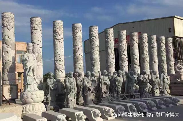 石雕龙柱：传统工艺与现代技术的结合（多图欣赏）(图4)