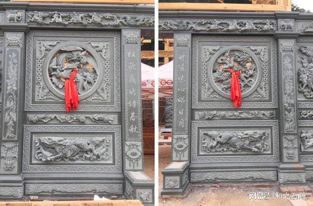雕刻石雕浮雕墙壁画传统工艺(图5)