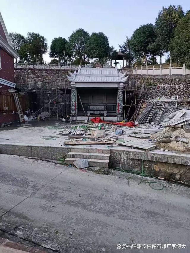 石雕厂家如何保留古建石雕土地公庙的原汁原味（多图欣赏）(图4)