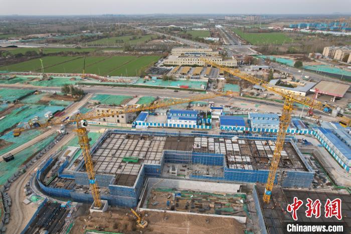 九游体育网站：踏访济南起步区：首座大型城市公园加速成形(图1)