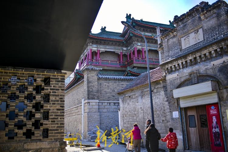 大型仿古建筑群修缮与百年老街融合“上新”_泉城新闻_大众网(图1)