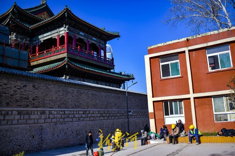 大型仿古建筑群修缮与百年老街融合“上新”_泉城新闻_大众网(图2)