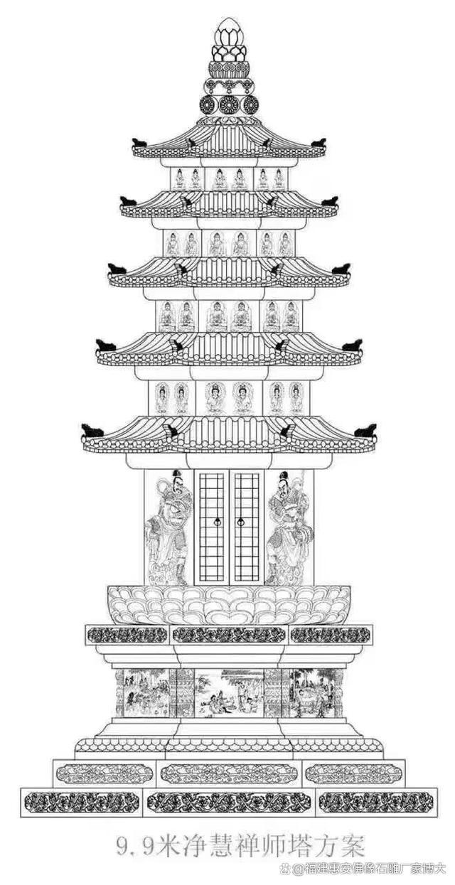 石雕佛塔与佛教信仰的紧密联系（多图欣赏）(图4)