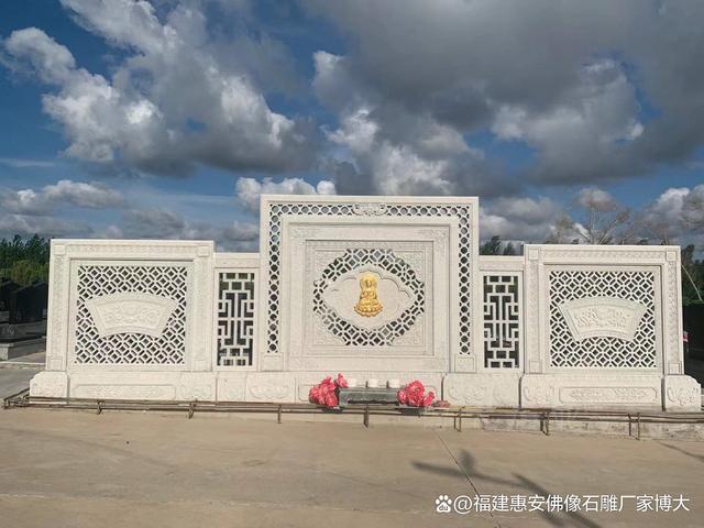 石雕照壁与石雕供桌的搭配：完美组合提升格调(图10)