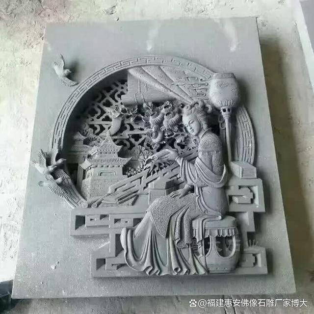 石雕名人半身像：精湛技艺再现伟人风采(图1)