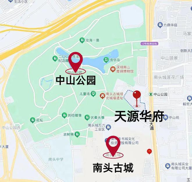 深圳天源华府离地铁多远规划的学校是哪些天源华府最新价格(图13)