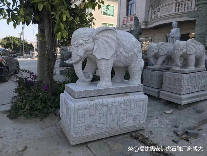 石雕大象形态与寓意深度解读：了解石雕大象的文化内涵(图7)