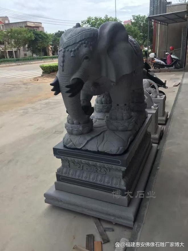 石雕大象形态与寓意深度解读：了解石雕大象的文化内涵(图6)