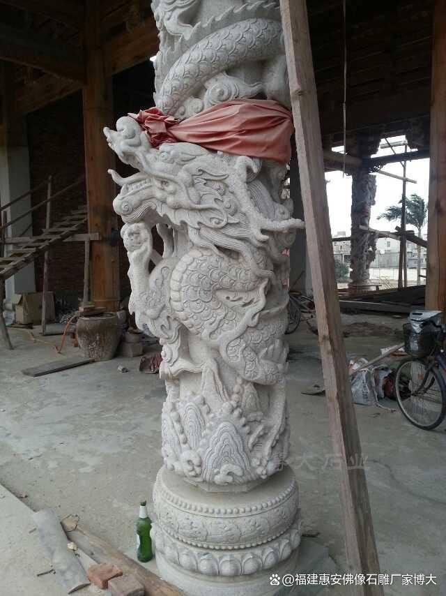 从选材到成品：石雕柱墩柱础的制作工艺全解析（多图欣赏）(图2)