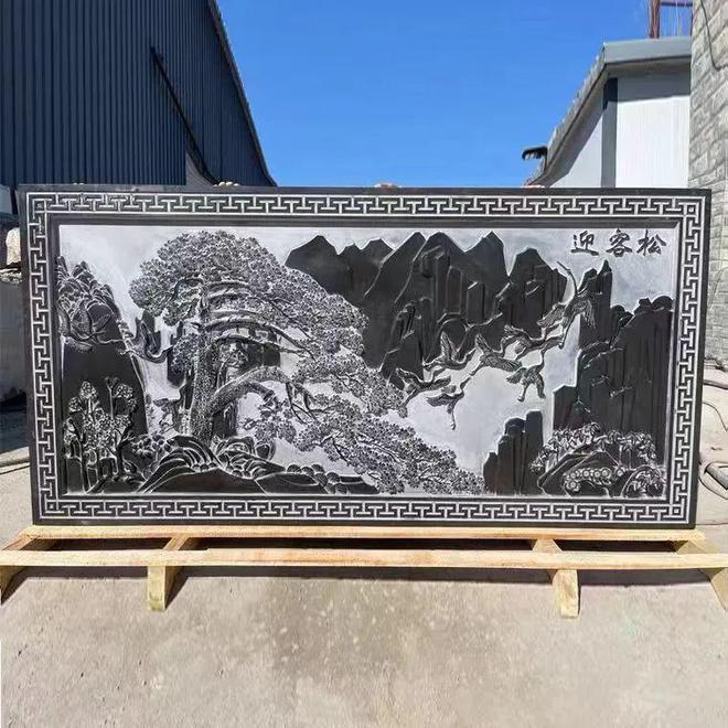 石材雕刻工艺：浮雕、镂空刻字雕刻、线雕、八大工艺。(图5)