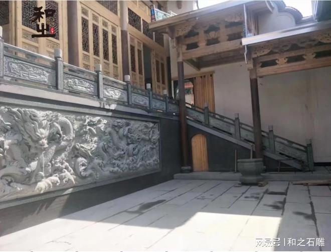 九游体育网站：宗祠建筑石雕浮雕墙雕刻(图6)