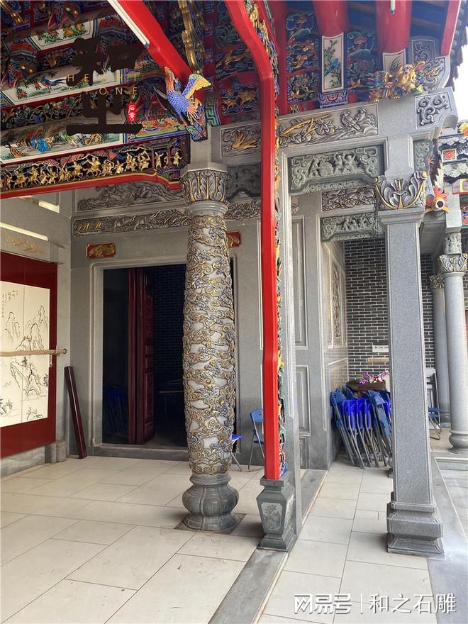 寺庙祠堂石雕浮雕的各种雕刻(图2)