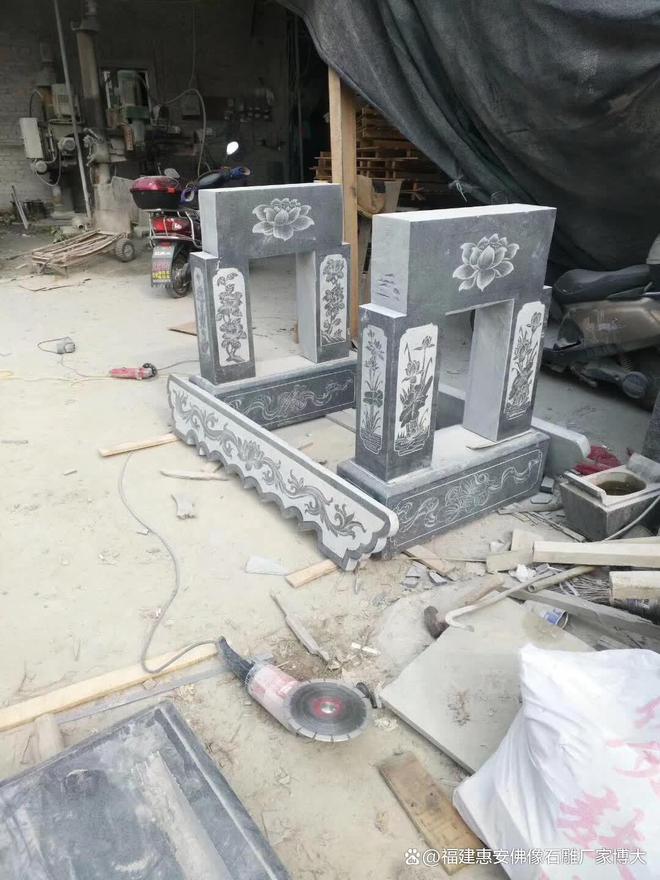 石雕供桌在宗教场所的庄严氛围营造：神圣肃穆令人敬畏(图4)