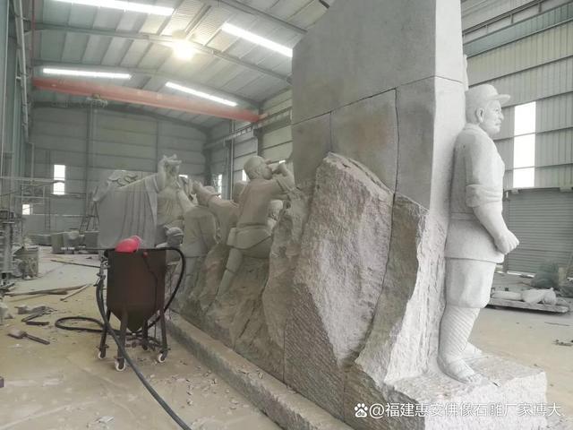 红色石雕技艺的传承与发展（多图欣赏）(图5)