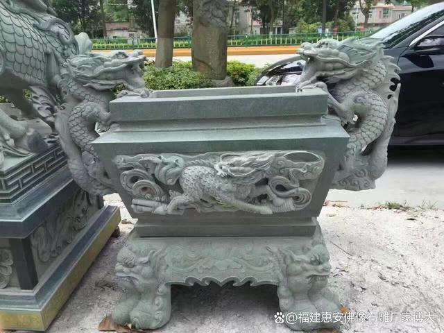 传统工艺与现代技术结合的石雕香炉制作（多图欣赏）(图1)